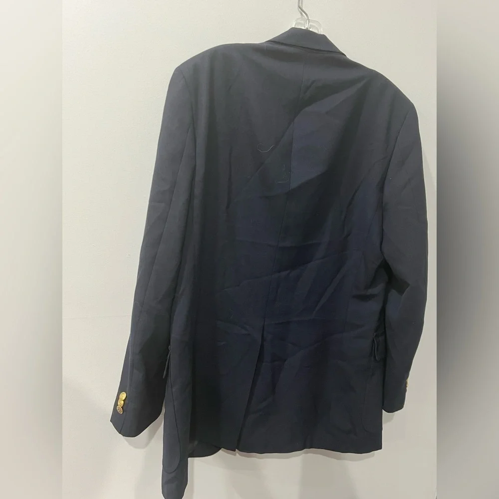 Chap Ralph Lauren navy blue suit jacket coat L